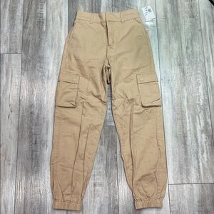 Forever 21 Beige Cargo Joggers